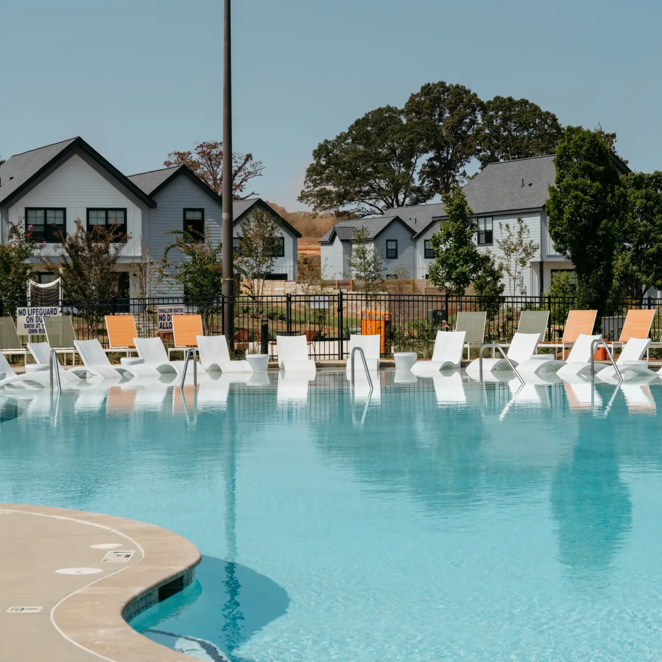 a pool